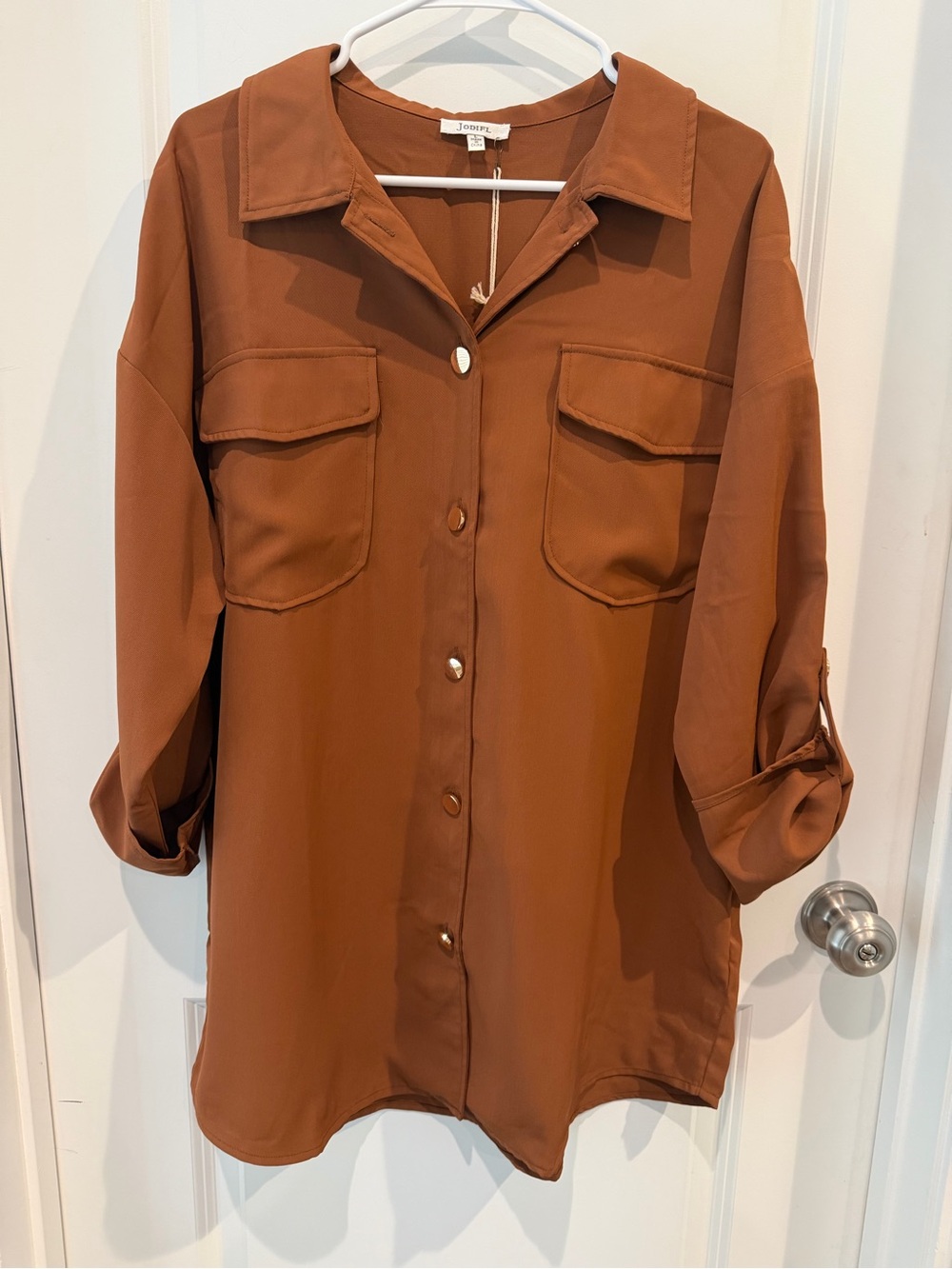 JODIFL Button-Down Shirt Size Large
